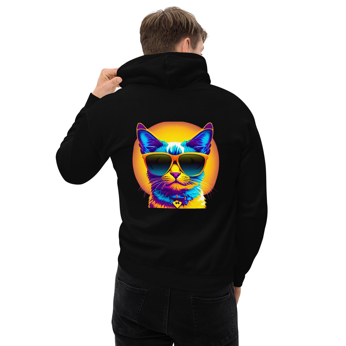 Catitude: The Ultimate Chill Cat Hoodie