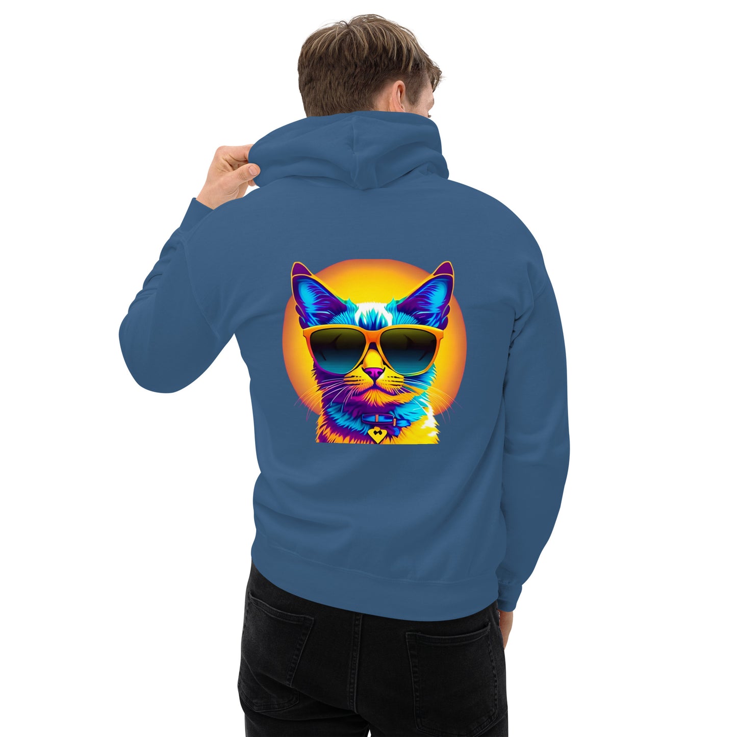 Catitude: The Ultimate Chill Cat Hoodie