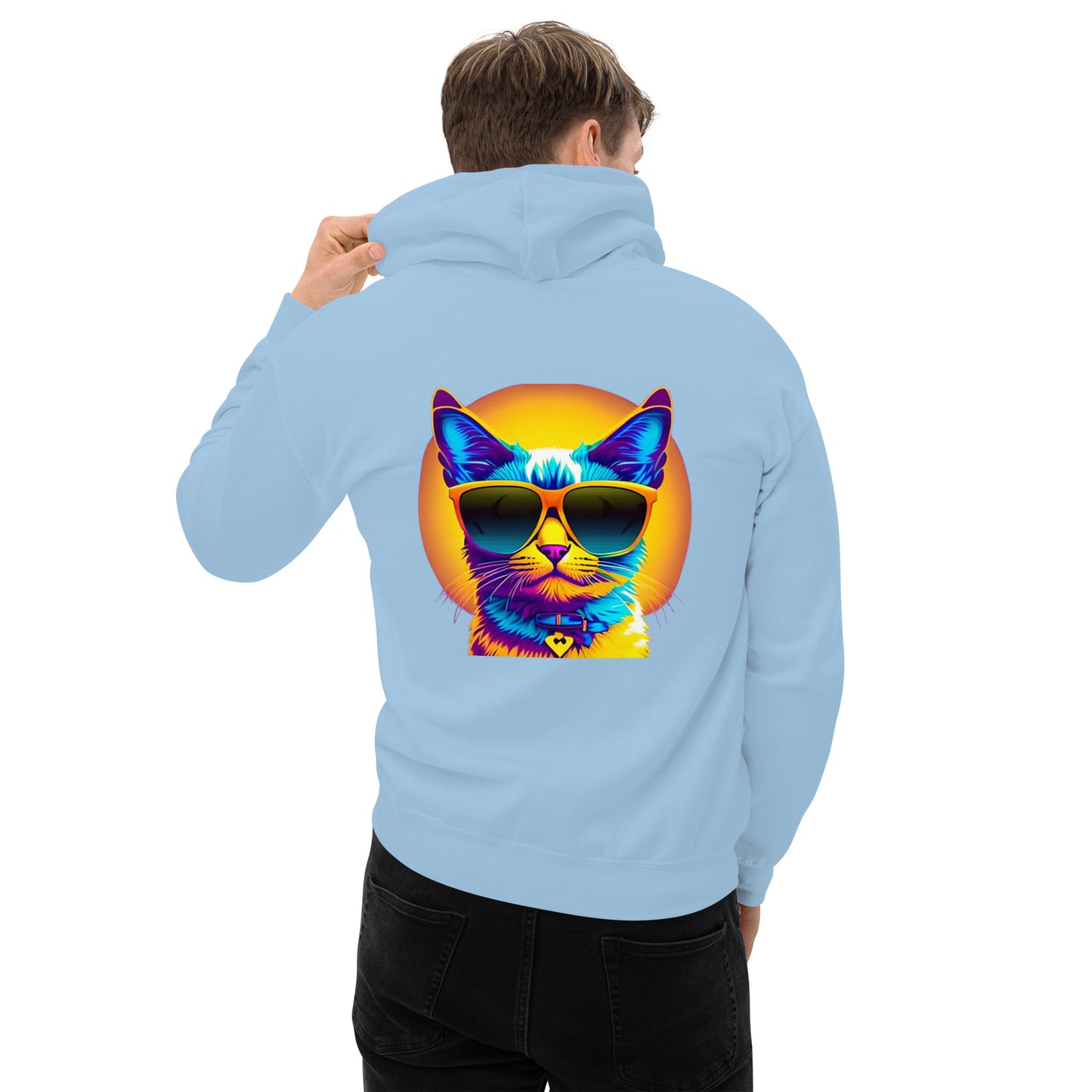 Catitude: The Ultimate Chill Cat Hoodie