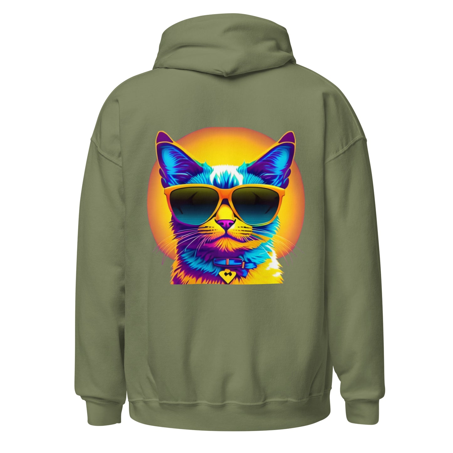 Catitude: The Ultimate Chill Cat Hoodie