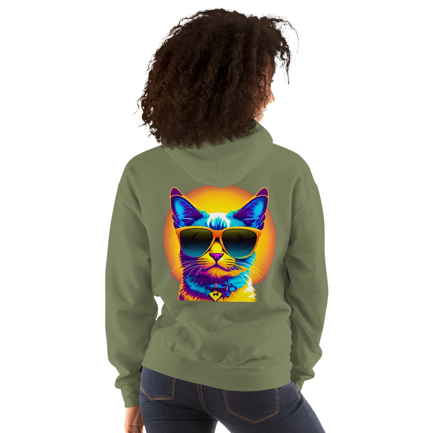 Catitude: The Ultimate Chill Cat Hoodie