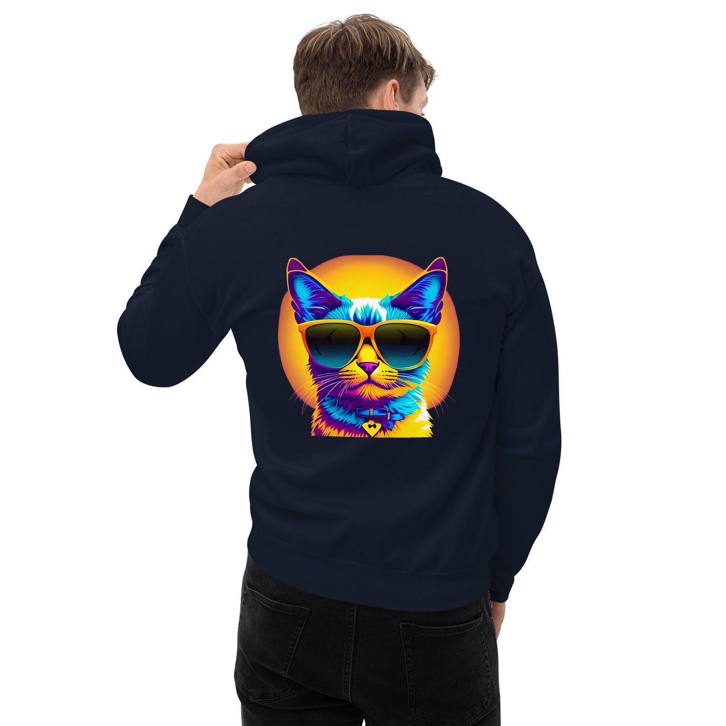Catitude: The Ultimate Chill Cat Hoodie