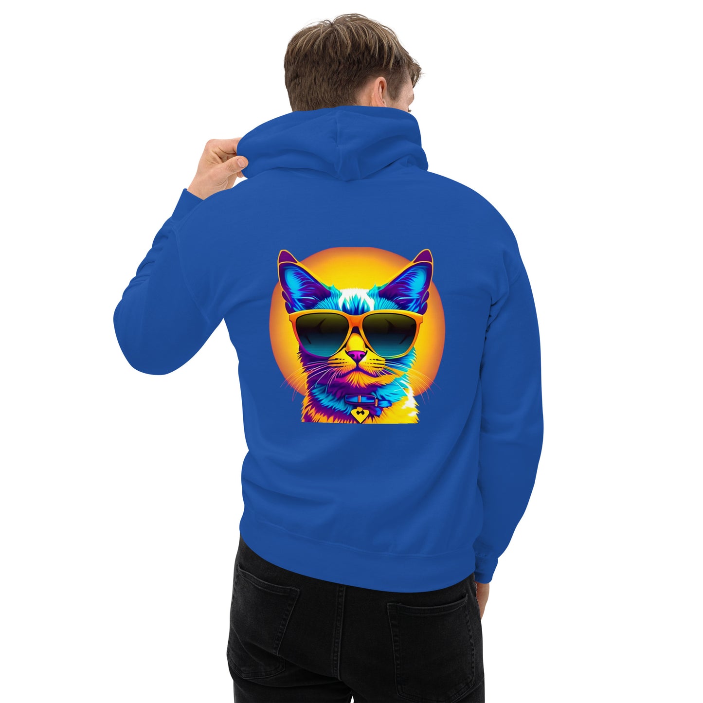 Catitude: The Ultimate Chill Cat Hoodie