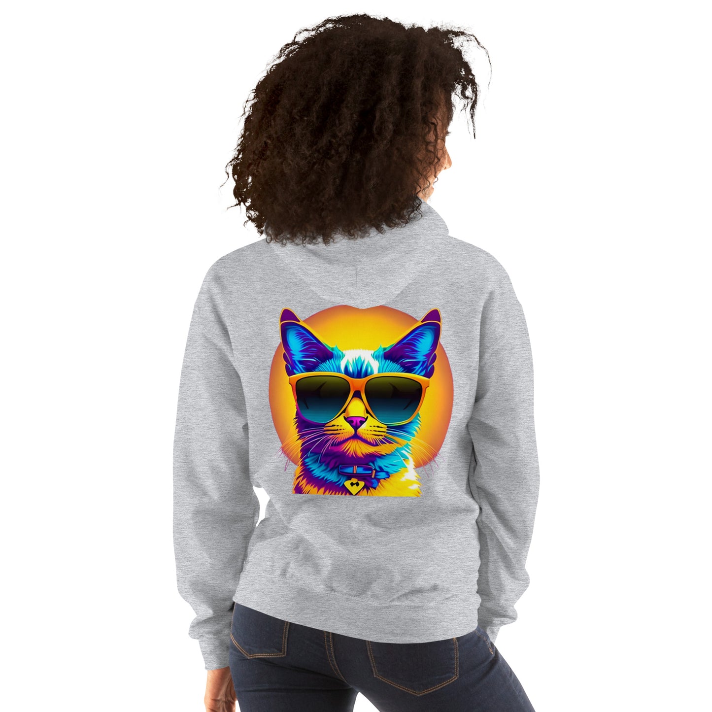 Catitude: The Ultimate Chill Cat Hoodie