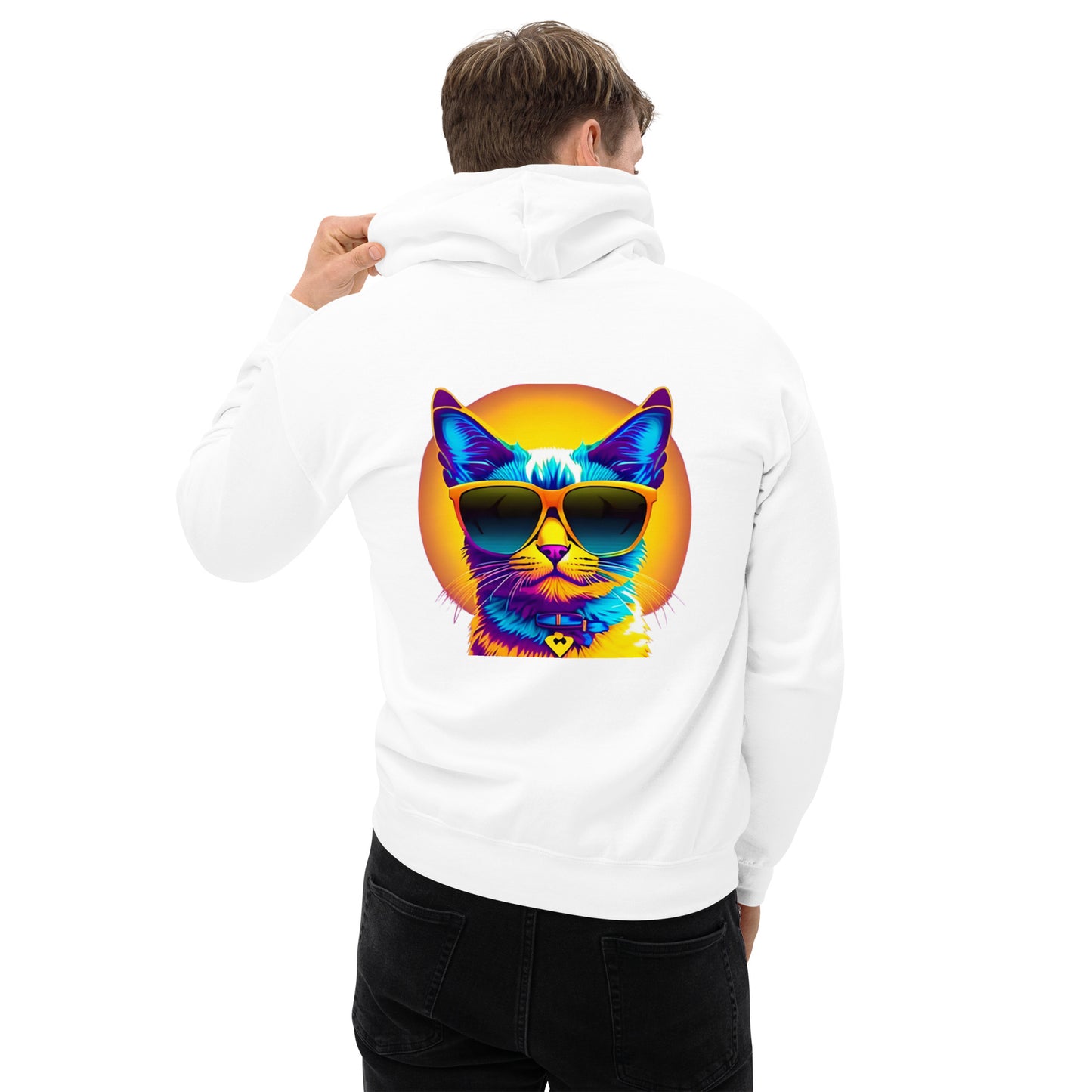 Catitude: The Ultimate Chill Cat Hoodie