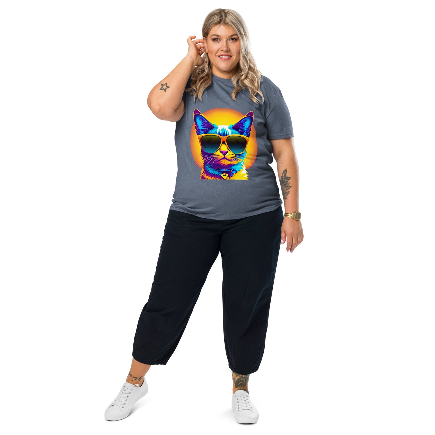 Catitude: The Ultimate Chill Cat T-Shirt