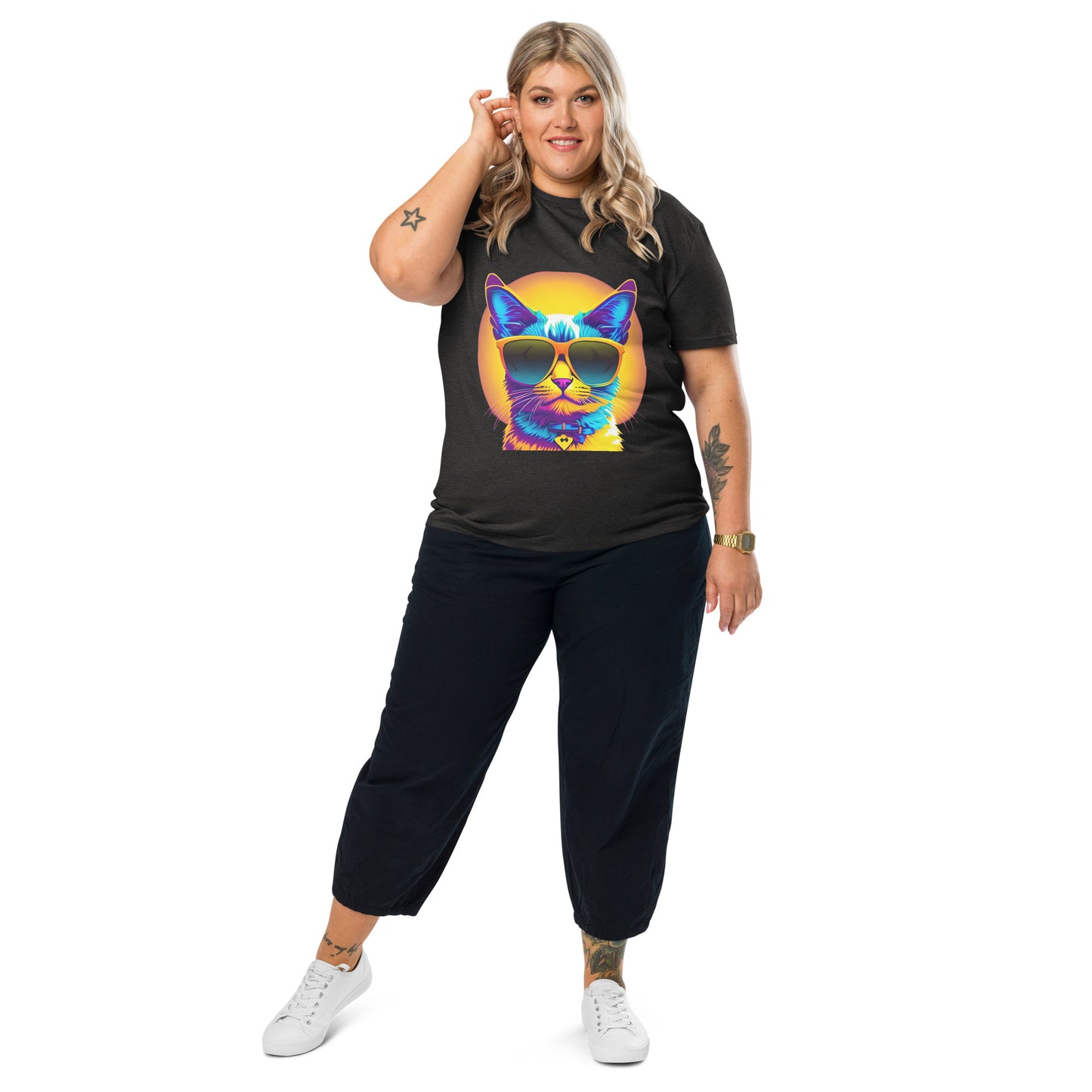 Catitude: The Ultimate Chill Cat T-Shirt