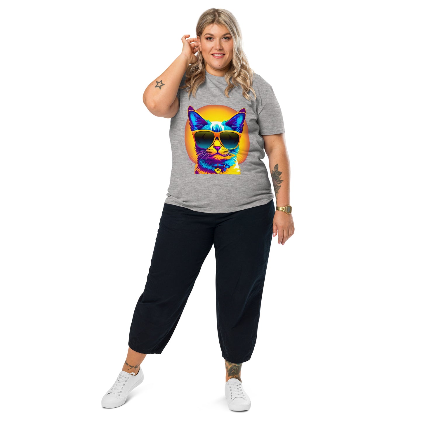 Catitude: The Ultimate Chill Cat T-Shirt