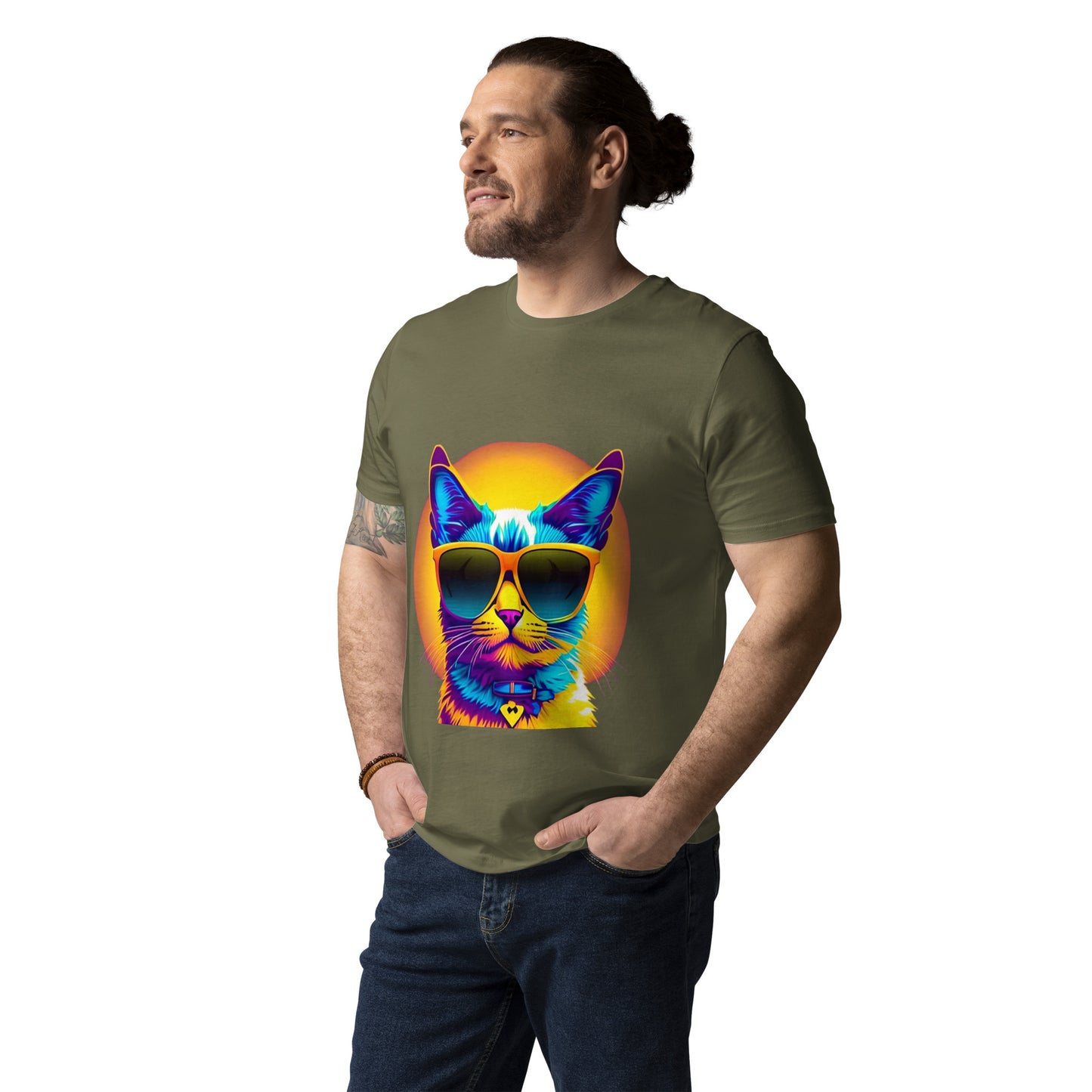 Catitude: The Ultimate Chill Cat T-Shirt