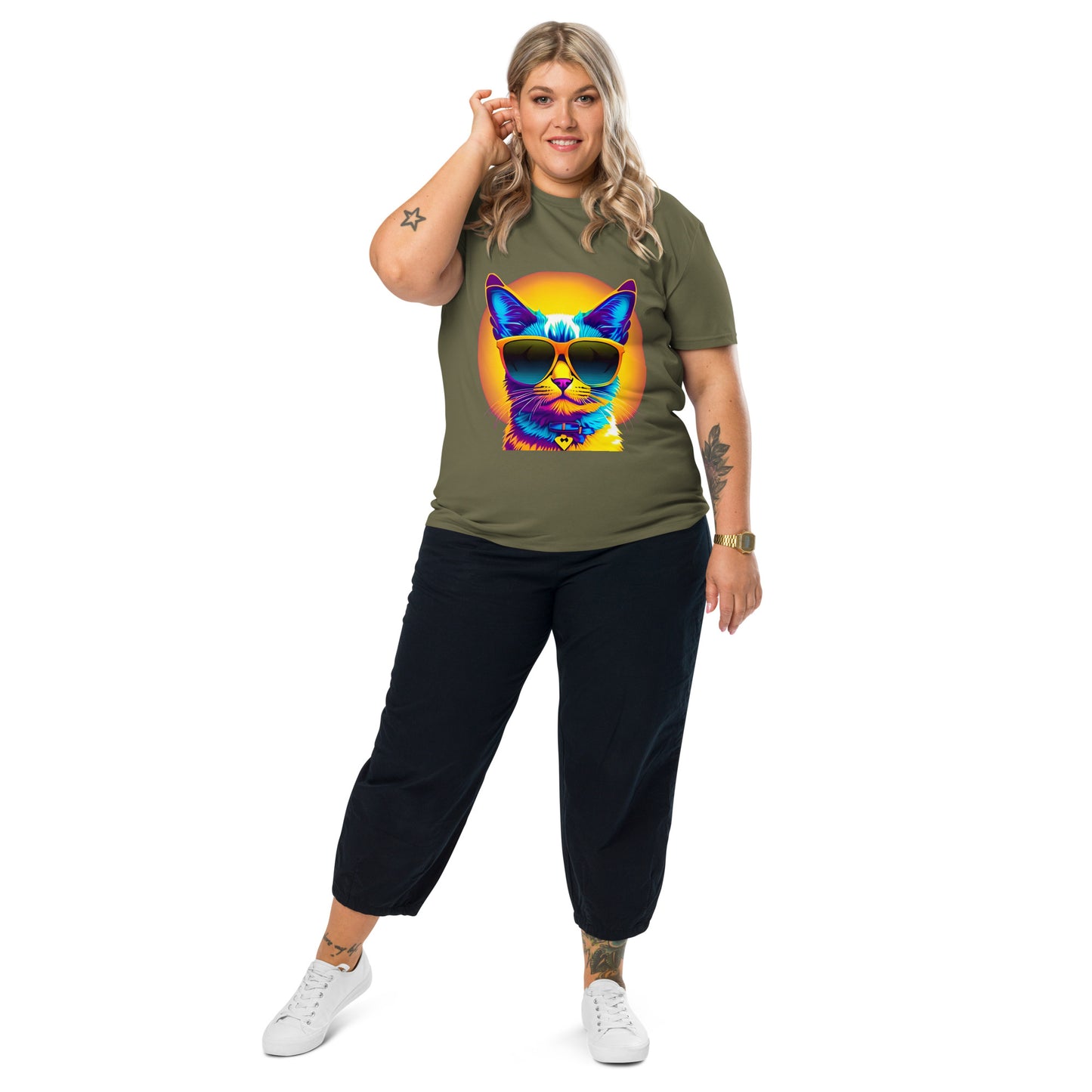 Catitude: The Ultimate Chill Cat T-Shirt